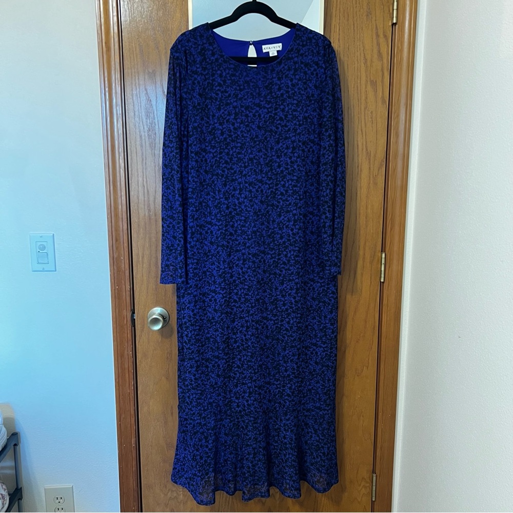 Ava & Viv Mesh Maxi Dress